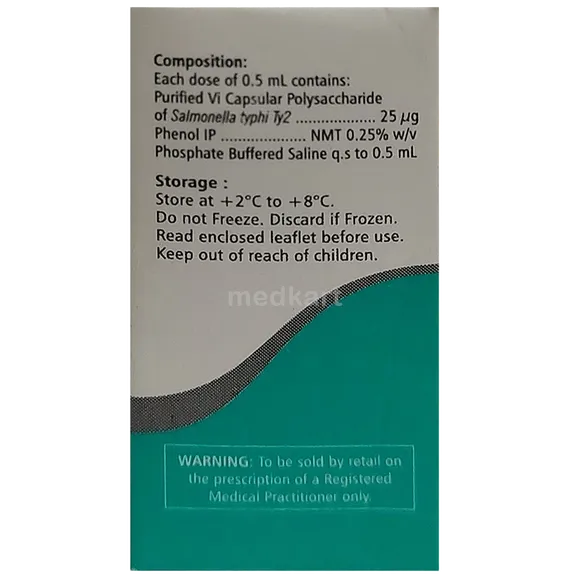 typbar injection 0.5 ml